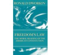 Ronald Dworkin Freedom's Law (Copertina rigida)