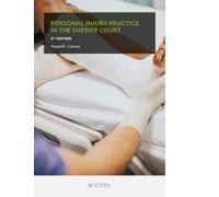 Ronald E Conway Personal Injury Practice in the Sheriff Court (Tascabile)