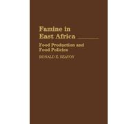 Ronald E. Seavoy Famine in East Africa (Copertina rigida)