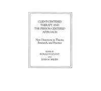 Ronald F. Levant Client-Centered Therapy and the Person-Cen (Copertina rigida)