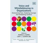 Ronald J. Burke Voice and Whistleblowing in Organizations (Copertina rigida)