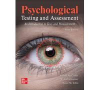 Ronald Jay Cohen W. Joel Looseleaf for Psychological T (Rilegatura flessibile)