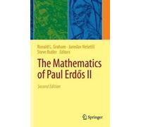 Ronald L. Graham The Mathematics of Paul Erdős II (Copertina rigida)