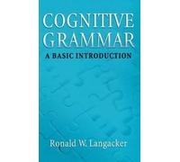 Ronald Langacker Cognitive Grammar (Copertina rigida)