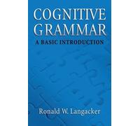 Ronald Langacker Cognitive Grammar (Tascabile)