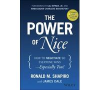 Ronald M. Shapiro The Power of Nice (Copertina rigida)