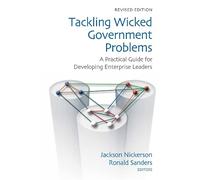 Ronald P. Sanders Tackling Wicked Government Problems (Tascabile)