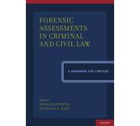 Ronald Roesch Patrici Forensic Assessments in Criminal and C (Copertina rigida)
