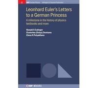 Ronald S Calinger Ekaterina El Leonhard Euler's Letters to a (Copertina rigida)