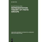 Ronald Solomon Representation Theory of Finite Groups (Copertina rigida)