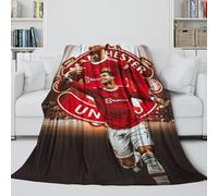 Ronaldo Coperta Accogliente - Calcio La Memorabile Coperta Per Bambini Acquistata Da Genitori/nonni - Regalo Compleanno Per Figlio/figlia/nipote/nipotina 40x50inch(100x130cm)