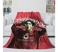 Ronaldo Coperta - Calcio Coltre Regalo Compleanno Per Il Marito/fidanzato/fidanzata - Coltre Calda Per Mostrare Il Vostro Accompagnamento E La Cura 70x80inch(180x200cm)
