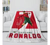 Ronaldo Coperta - Calcio Coperta Regalo Compleanno Per Figlio/figlia/nipote/nipotina/amico - Coltre Per Mettere Giù Il Telefono E Fare Un Bel Pisolino 80x90inch(200x230cm)