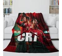 Ronaldo Coperta - Calcio Coperta Regalo Compleanno Per Figlio/figlia/nipote/nipotina/amico - Coltre Per Mettere Giù Il Telefono E Fare Un Bel Pisolino 80x90inch(200x230cm)