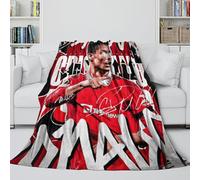 Ronaldo Coperta - Calcio Coperta Regalo Compleanno Per Figlio/figlia/nipote/nipotina/amico - Coltre Per Mettere Giù Il Telefono E Fare Un Bel Pisolino 40x50inch(100x130cm)