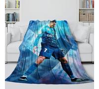 Ronaldo Coperta - Calcio Coperta Regalo Compleanno Per Figlio/figlia/nipote/nipotina/amico - Coltre Per Mettere Giù Il Telefono E Fare Un Bel Pisolino 70x80inch(180x200cm)