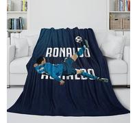 Ronaldo Coperta Flanella - Calcio Coperta Morbida Regalo Compleanno Per Il Marito/fidanzato/fidanzata - Dai Calore E Cura A Coloro Che Ami 60x80inch(150x200cm)