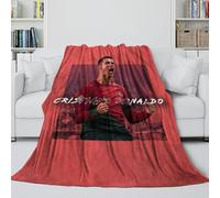 Ronaldo Coperta Flanella - Calcio Coperta Morbida Regalo Compleanno Per Il Marito/fidanzato/fidanzata - Dai Calore E Cura A Coloro Che Ami 80x90inch(200x230cm)