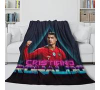 Ronaldo Coperta Soffice - Calcio Coltre Regalo Compleanno Per Il Marito/fidanzato/fidanzata - Coltre Per Dare Calore E Gentilezza A Coloro A Cui Tieni 50x60inch(127x152cm)