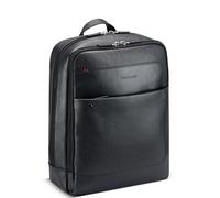 Roncato Alaska Zaino In Pelle Porta Pc 15.6 - 42x33x13 Cm - Nero