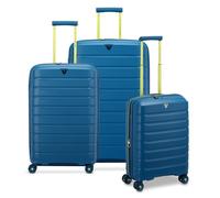 Roncato B-Flying Move 4 ruote Set di valigie 3 pezzi con piega di espansione ottanio