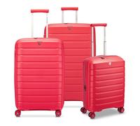 Roncato B-Flying Move 4 ruote Set di valigie 3 pezzi espandibile rosso