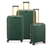 Roncato B-Flying Move 4 ruote Set di valigie 3 pezzi espandibile verde
