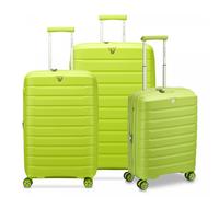 Set 3 Valigie (grande + Media + Cabina) B-flying Cyber Lime