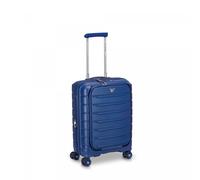 Roncato B-flying Trolley Bagaglio A Mano Con Sistema Di Chiusura Tsa - 55x40x20/25 Cm - Blu Notte