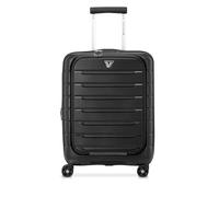 Roncato B-flying Trolley Bagaglio A Mano Espandibile - 55x40x20/25 Cm Espandibile - Nero