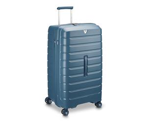 RONCATO B-FLYING TRUNK baule trolley grande - 4 ruote, altezza 78 cm, sistema di chiusura TSA, DENIM