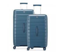 Roncato B-flying Trunk Set Valigie (baule Grande, Baule Medio) - Denim