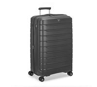 RONCATO B-FLYING Valigia Trolley Grande Espandibile 4 Ruote 78x50x30/35 cm Rigida con Chiusura TSA - ANTRACITE