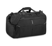 RONCATO Borsone IRONIK 2.0 - Borsa da Viaggio 50L con Tracolla, Leggera e Resistente - Nero
