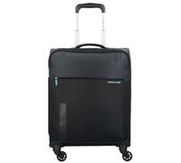 Trolley Cabina 4 Ruote 55/20 Espandibile Nero Speed Nero