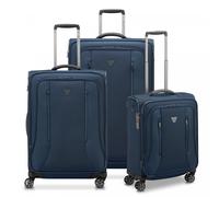 Roncato City 3.0 4 ruote Set di valigie 3 pezzi con piega di espansione blau (TAS016616)