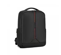 Roncato Clayton Zaino Da Lavoro Porta Pc 14 - 42x30x10 Cm - Nero/rosso