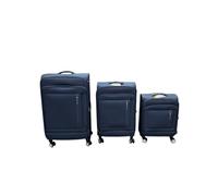 RONCATO CLEVER Set Trolley, Blu Notte, Poliestere, 3 Pezzi (S+M+L)