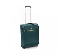 Roncato Crosslite Trolley Bagaglio A Mano 2 Ruote 55x40x20/23 Cm Espandibile - Verde Bottiglia