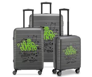 Roncato DC Comics SET VALIGIE (Grande, Medio, Cabina) - Joker