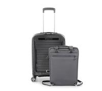 RONCATO Double Premium Trolley cabina espandibile con tasca/zaino per pc portatile
