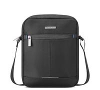 RONCATO Easy Office 2.0 borsello tracolla uomo 2 comparti con zip e tasca frontale - Nero