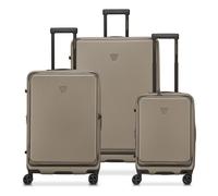 Roncato Florence 4 ruote Set di valigie 3 pezzi con piega di espansione grigio