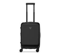Roncato Florence Trolley da cabina a 4 ruote da 55 cm con scomparto per computer portatile a espansione nero