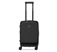 Roncato Florence Trolley da cabina a 4 ruote da 55 cm con scomparto per computer portatile a espansione nero