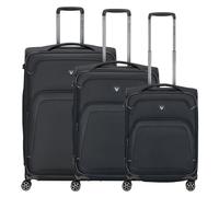 Roncato Gateway 4 ruote Set di valigie 3 pezzi espandibile nero