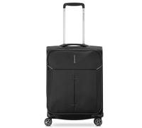Trolley Cabina 4 Ruote Espandibile 55x40x20/23 Cm Ironik 2.0 Nero