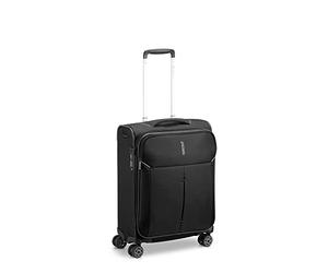 RONCATO IRONIK 2.0 TROLLEY CABINA - 4 ruote, altezza 55 cm, espandibile e con sistema di chiusura TSA, NERO
