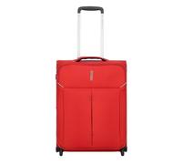 RONCATO IRONIK 2.0 Trolley Cabina 55 cm | Morbido, Espandibile con zip, 2 ruote - Rosso