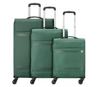 Roncato Jazz 4.0 4 ruote Set di valigie 3 pezzi con piega di espansione oliva